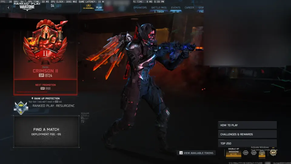 Call of Duty account preview