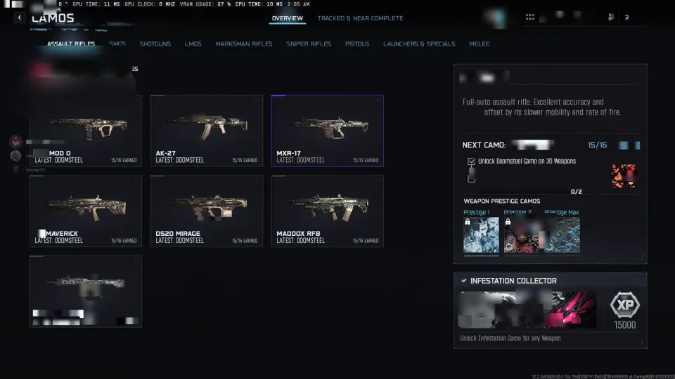 Call of Duty account preview