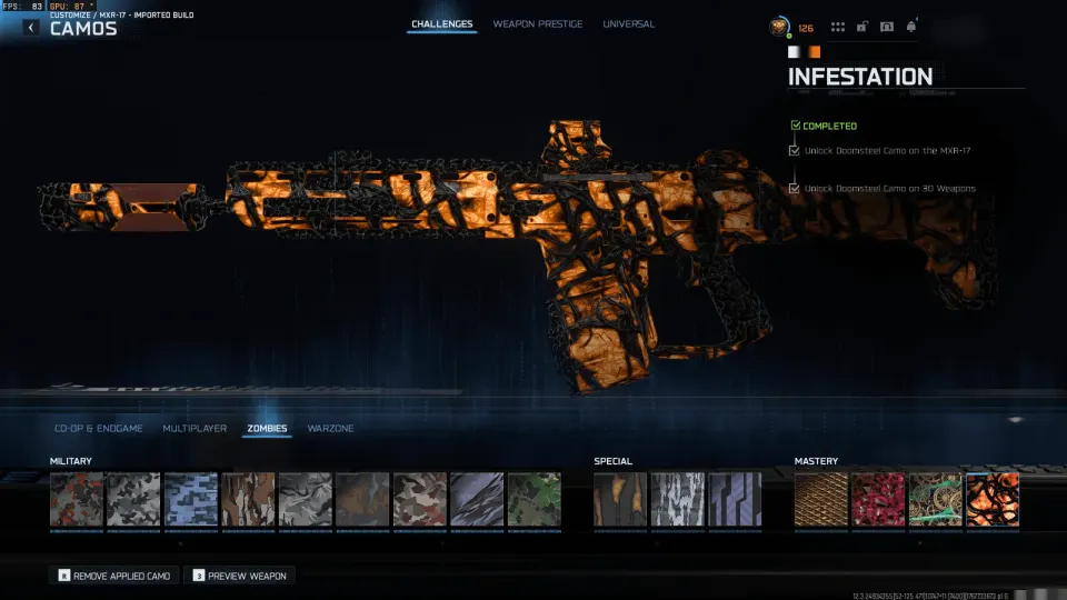 Call of Duty account preview