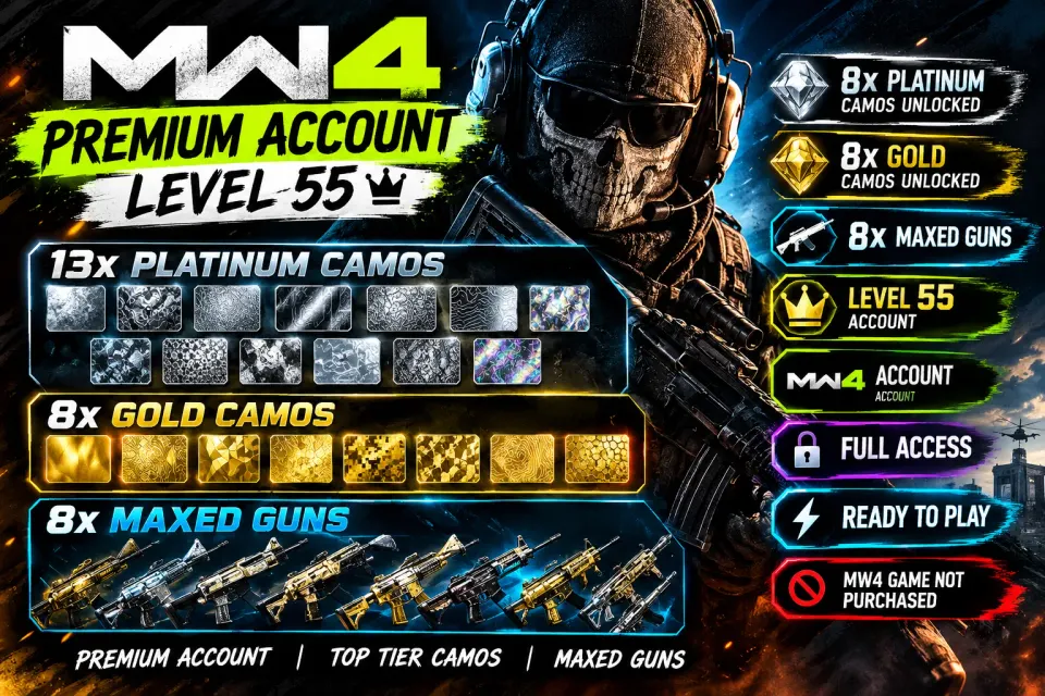 Call of Duty account preview