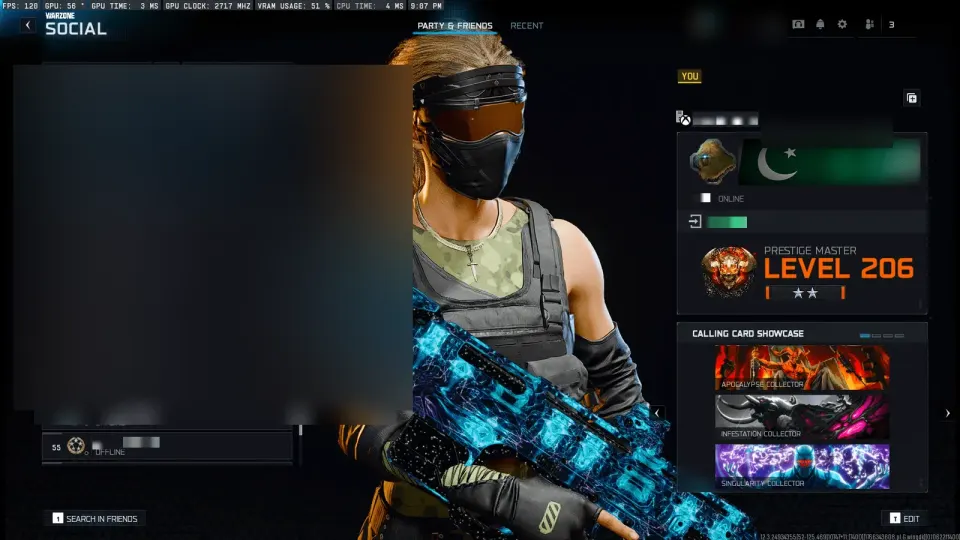 Call of Duty account preview