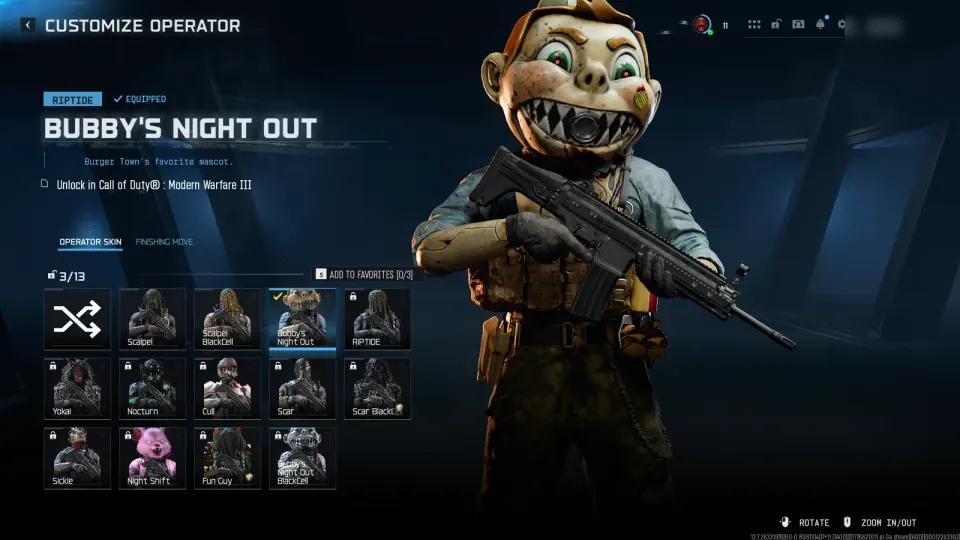 Call of Duty account preview