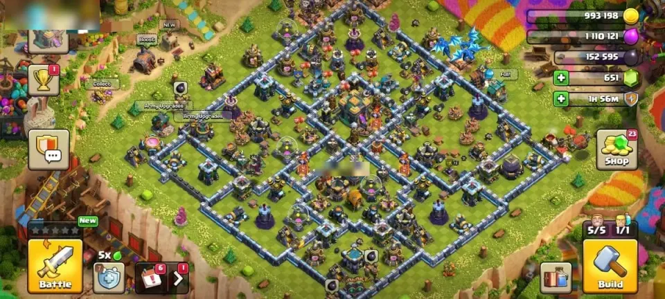 Clash of Clans account preview