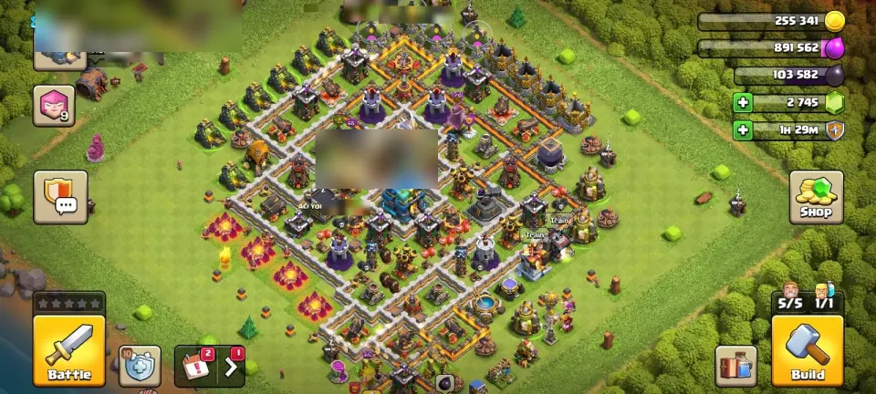 Clash of Clans account preview