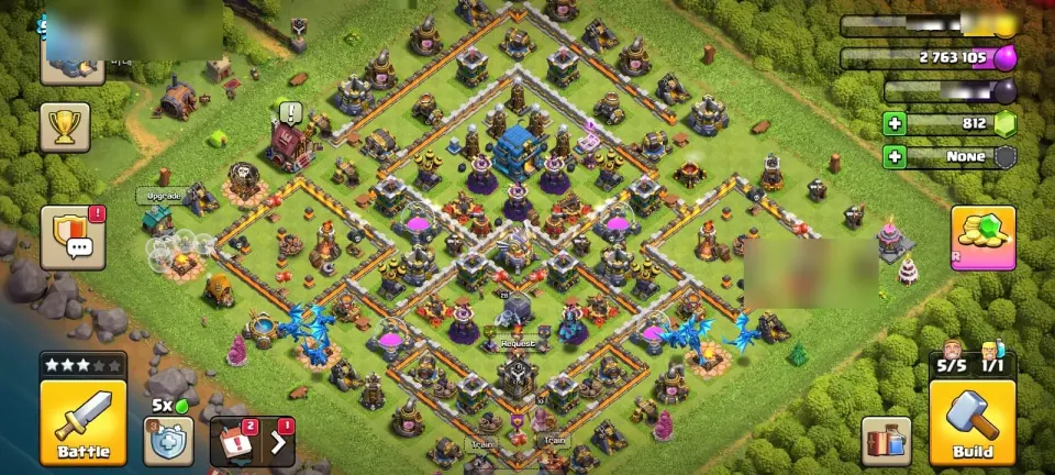 Clash of Clans account preview