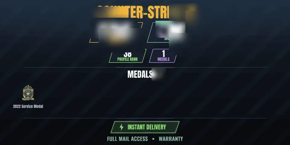 Counter Strike 2 account preview