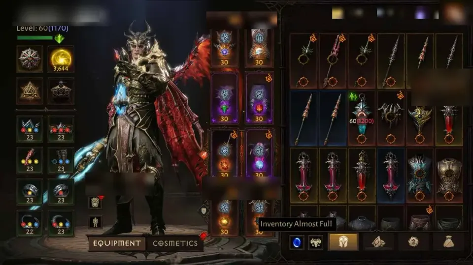 Diablo Immortal account preview