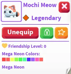 Mega Neon Mochi Meow