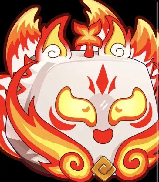 Empyrean Crimson Kitsune Rare Limited