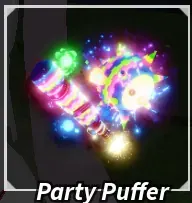 Party Puffer Halibut Harpoon Skin
