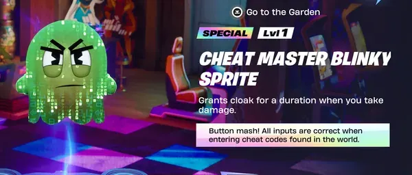 Cheat Master Blinky Sprite