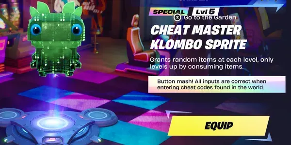 Cheat Master Klombo Sprite
