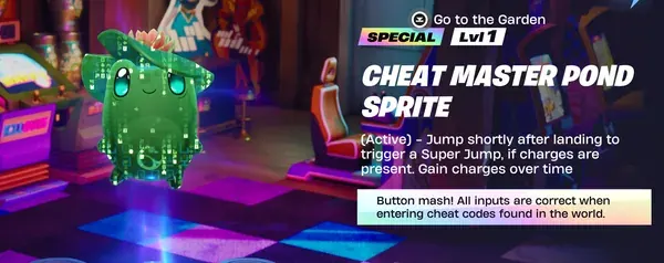 Cheat Master Pond Sprite