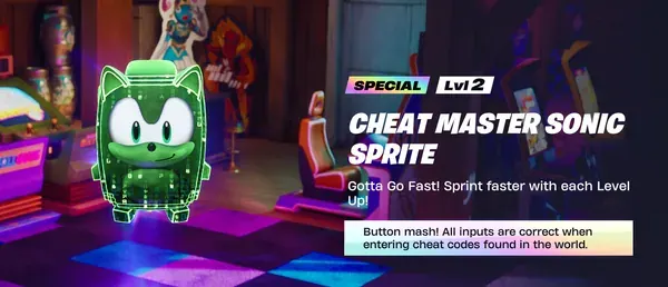 Cheat Master Sonic Sprite