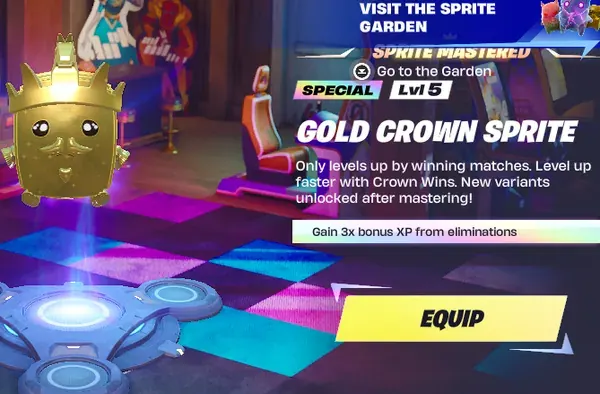 Gold Crown Sprite