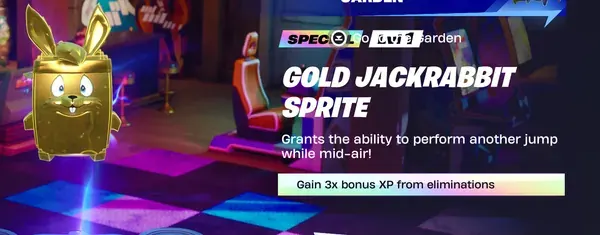 Gold Jackrabbit Sprite