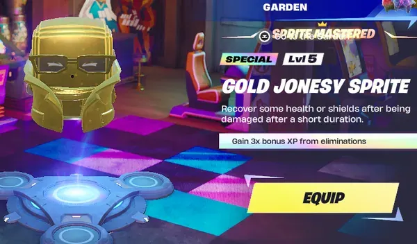 Gold Jonesy Sprite Maxed