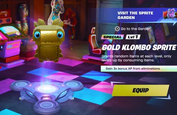 Gold Klombo Sprite