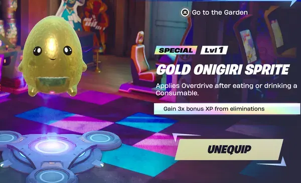 Gold Onigiri Sprite