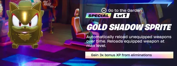 Gold Shadow Sprite
