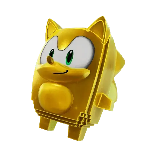 Gold Sonic Sprite