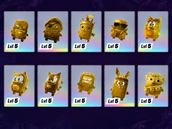 Gold Sprite Bundle Total 11 sprites