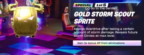 Gold Storm Scout Sprite