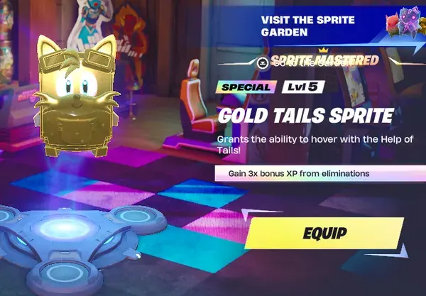Gold Tails Sprite Maxed