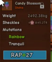 2492KG Huge Candy Blossom 4 Quadrillion Sheckles