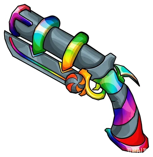 Chroma Swirly Gun
