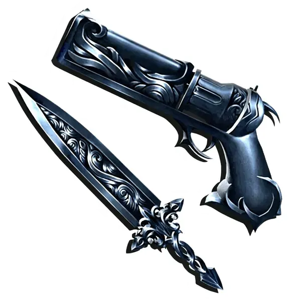 Darksword Knife + Darkshot Gun