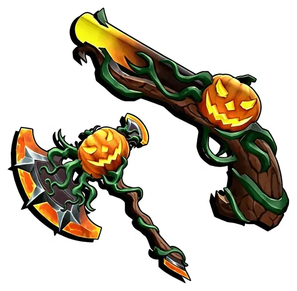 Traveler's Axe + Traveler's Gun