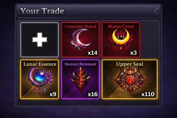 Moon Slayer Set + Skill F