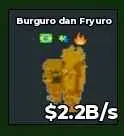 BS12018 Burguro and Fryuro Gold 2.2B/s CHEAPST PRICE