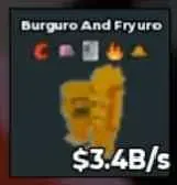 BS12291 Burguro and Fryuro Gold 3.4M/s CHEAPST PRICE