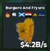 BS12307 Burguro and Fryuro Gold 4.2B/s CHEAPST PRICE