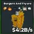 BS12948 Burguro and Fryuro Gold 4.2B/s CHEAPST PRICE