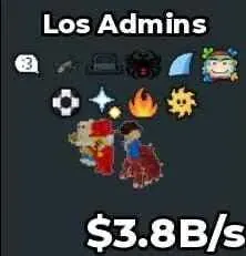 BS13645 Los Admins 3.8B/s