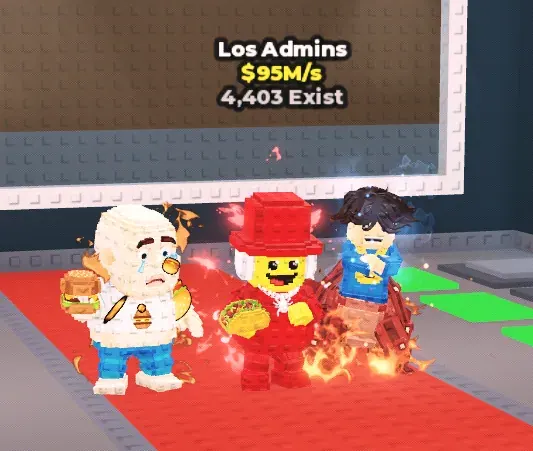 Los Admins 95M/s